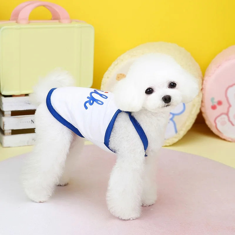 Cute Summer Dog Vest T-Shirt for Pets