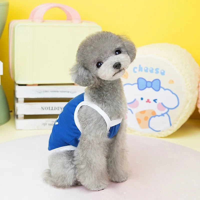 Cute Summer Dog Vest T-Shirt for Pets