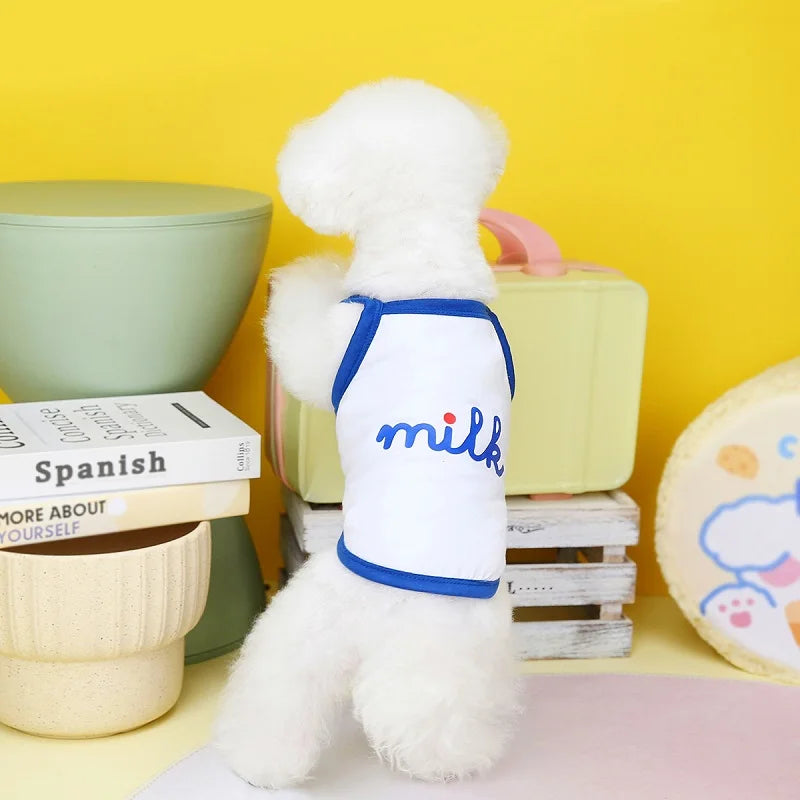 Cute Summer Dog Vest T-Shirt for Pets